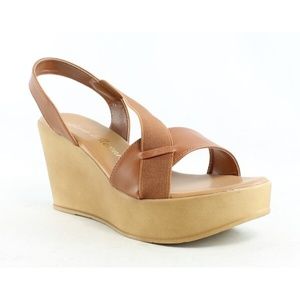 Athena Alexander Womens Koko Cognac Sandals